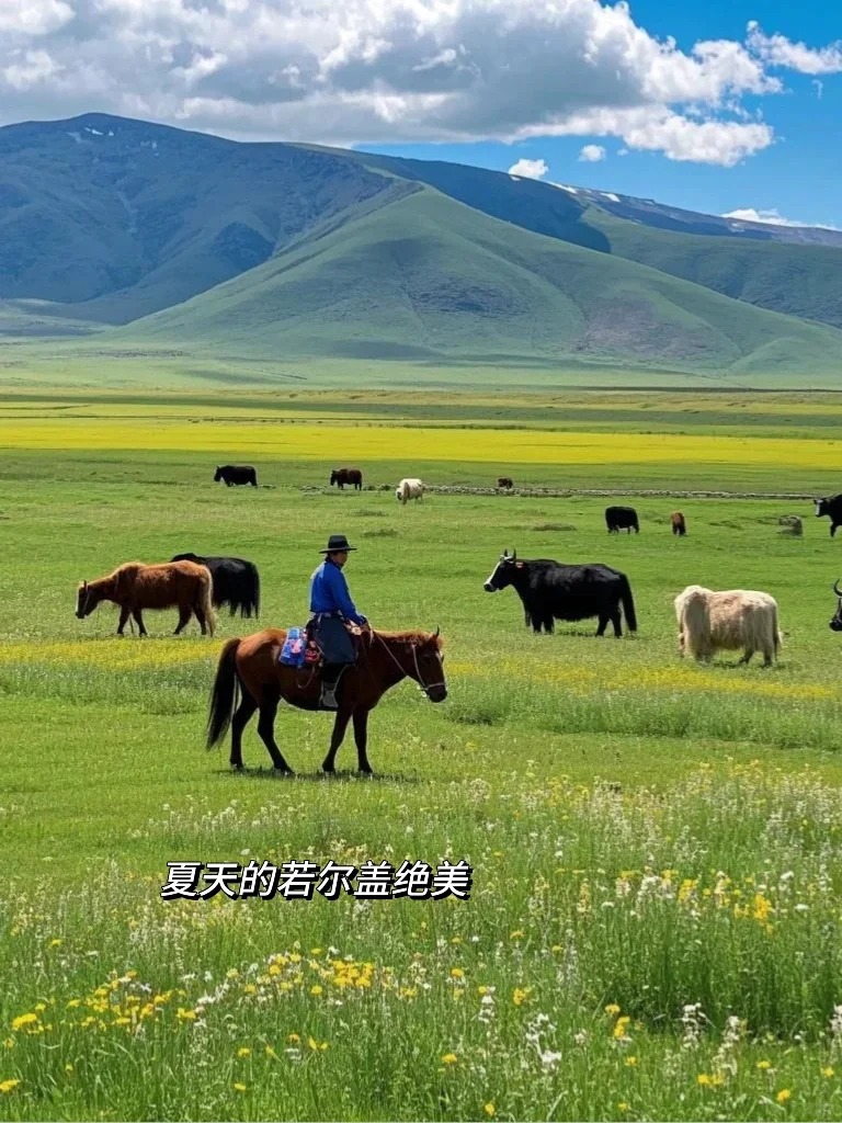 本以为阿勒泰够美了，直到我来了若尔盖…💐_4_时线旅行-美宿度假_若尔盖草原-来自52tours 我爱旅游网